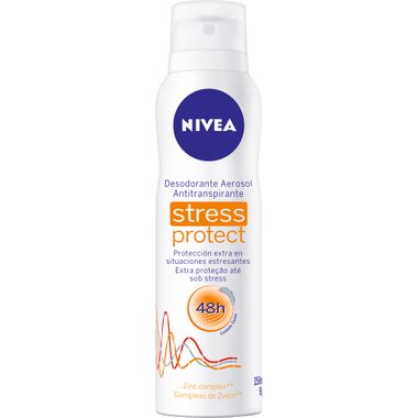 Desodorante Aerossol Nivea Feminino Stress Protec 91g