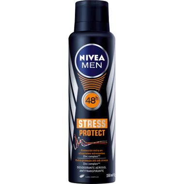 Desodorante Aerosol Nivea Masculino Stress Protect 91g