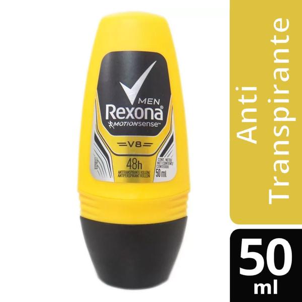 Desodorante Antitransp Rollon Rexona Men Tuning V8 48h 50mL