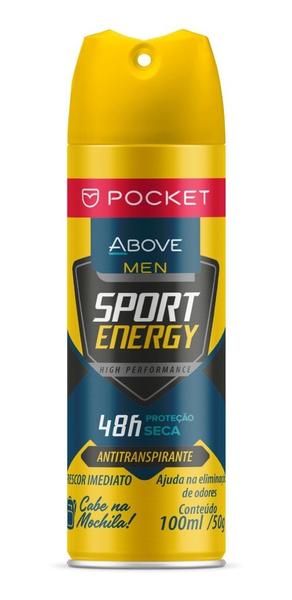 Desodorante Antitranspirante Above Men Sport Energy 100ml