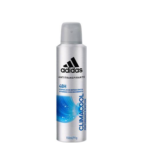 Tudo sobre 'Desodorante Antitranspirante Aerosol Adidas Masculino Climacool 72h - 150ml'