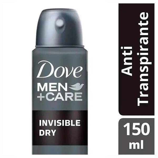 Desodorante Antitranspirante Aerosol Dove Invisible 150ml