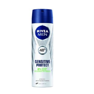 Desodorante Antitranspirante Aerosol Nivea Sensitive Protect Nivea Men 150ml