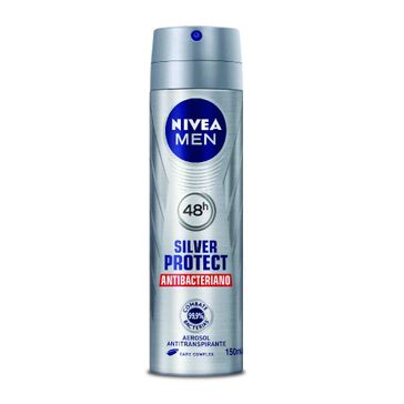Desodorante Antitranspirante Aerosol Nivea Silver Protect Nivea Men 150ml