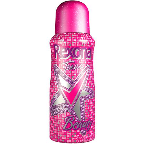 Tamanhos, Medidas e Dimensões do produto Desodorante Antitranspirante Aerosol Rexona Teens Beauty 108ml