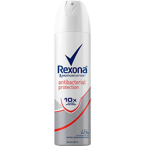 Tamanhos, Medidas e Dimensões do produto Desodorante Antitranspirante Aerosol Rexona Women Antibacteriano 150ml
