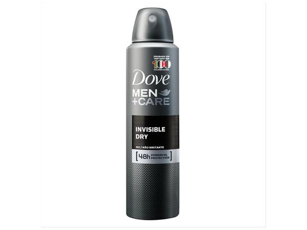 Desodorante Antitranspirante Aerossol Dove Men Invisible Dry 150ml