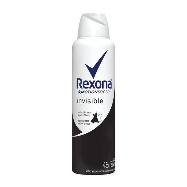 Desodorante Antitranspirante Aerossol Invisible - 150 Ml Rexona