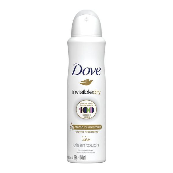 Desodorante Antitranspirante Aerossol Invisible Dry - 150 Ml Dove