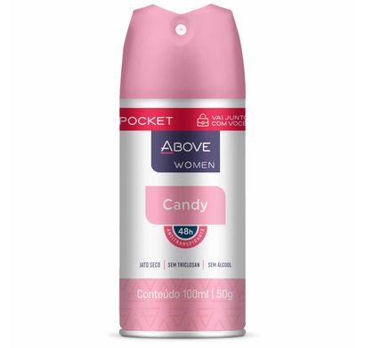 Desodorante Antitranspirante Candy 100ml - Above Women