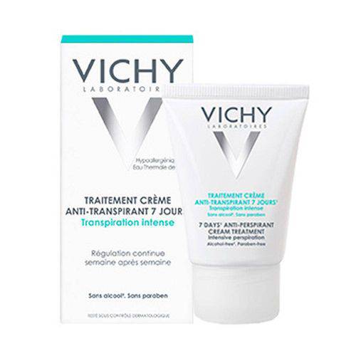 Tudo sobre 'Desodorante Antitranspirante Creme 7 Dias Transpiração Intensa Vichy 30ml'