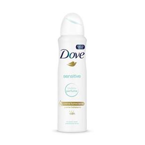 Desodorante Antitranspirante Dove Sensitive Sem Perfume Aerosol - 150ml