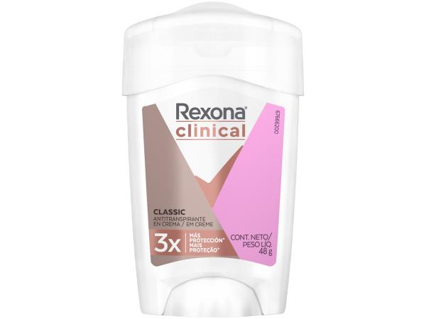 Desodorante Antitranspirante Feminino Rexona - Clinical 48g