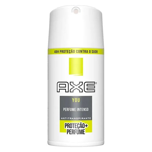 Desodorante Antitranspirante Masculino Axe You Aerosol 48h Perfume Intenso Proteção + Perfume 152ml