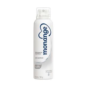 Desodorante Antitranspirante Monange Sem Perfume Aerosol - 150ml