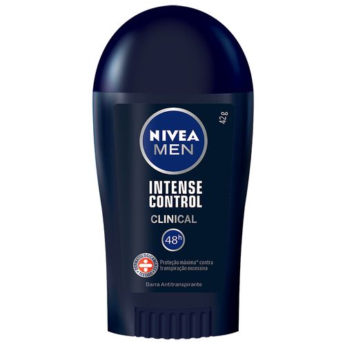 Desodorante Antitranspirante Nivea Clinical Men Intense Control Stick 42g DES STICK NIVEA CLINICAL 42G-FR MEN INTSE CONTR
