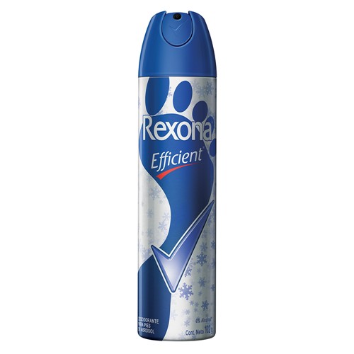 Desodorante Antitranspirante para Pés Rexona Efficient Aerosol com 177ml