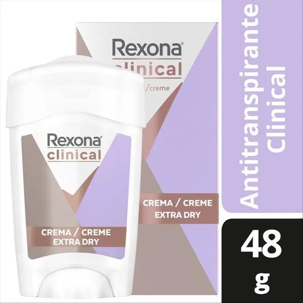 Desodorante Antitranspirante Rexona Clinical Women Extra Dry 48g