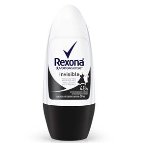 Desodorante Antitranspirante Rexona Roll On Feminino Invisible – 50ml