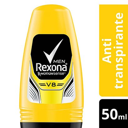Desodorante Antitranspirante Rexona V8 Masculino Rollon 50ml