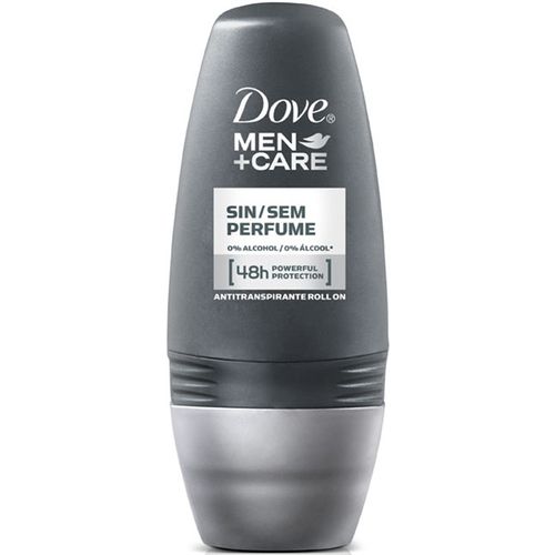 Desodorante Antitranspirante Roll-on Dove Men+care Sem Perfume 50ml Desodorante Antitranspirante Roll On Dove MEN+CARE Sem Perfume 50ML
