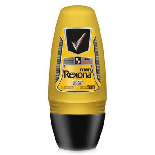 Desodorante Antitranspirante Roll-on Rexona Men V8 Masculino 50ml