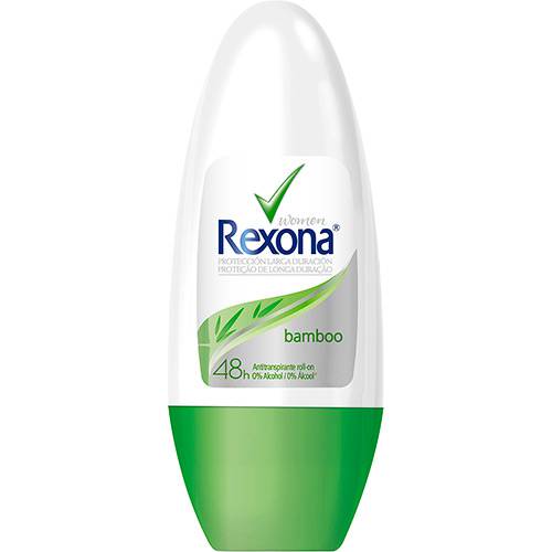 Desodorante Antitranspirante Roll On Rexona Women Bamboo 50ml