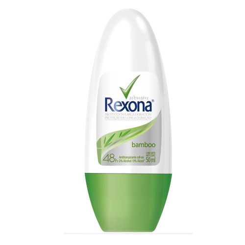 Desodorante Antitranspirante Roll-on Rexona Women Bamboo 50ml