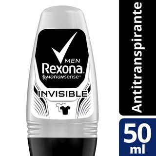 Desodorante Antitranspirante Rollon Rexona Invisible 50ml