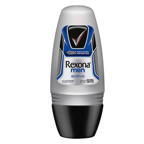 Desodorante Antitranspirante Rollon Rexona Men Active Protection 48h 50ml