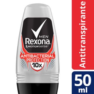 Desodorante Antitranspirante Rollon Rexona Men Antibacteriano 50ml