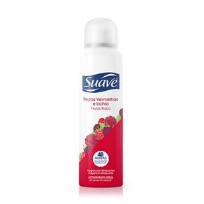 Desodorante Antitranspirante Suave Frutas Vermelhas e Lichia Aerosol