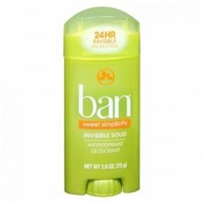 Desodorante Ban Roll On Unscented Sem Perfume 103Ml