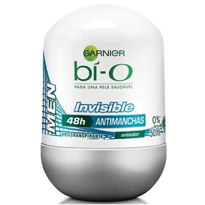 Desodorante Bí-O Roll On Invisible Masculino 50ml