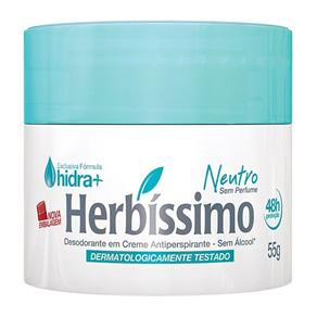 Desodorante Creme Herbíssimo Neutro 55g