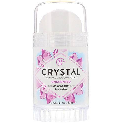 Tudo sobre 'Desodorante Crystal Bastão Unissex Sem Cheiro 120g Maior'