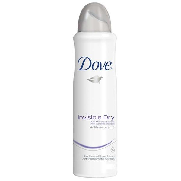 Desodorante Dove Aerosol 150ml 89g Men Invisible Dry
