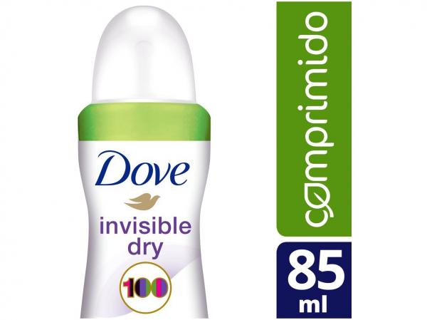 Tudo sobre 'Desodorante Dove Aerosol Antitranspirante Feminino - Invisible Dry 85ml'