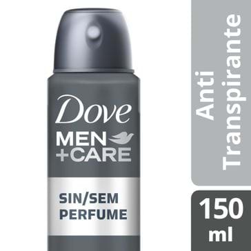 Tudo sobre 'Desodorante Dove Aerosol Men Antitranspirante Sem Perfume 89g'