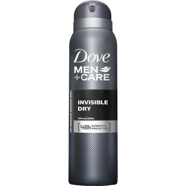 Desodorante Dove Aerosol Men Invisible Dry 150ml/89g - Dove Men