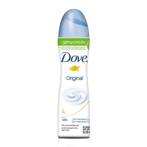 Desodorante Dove Comprimido Aerosol Original 54G