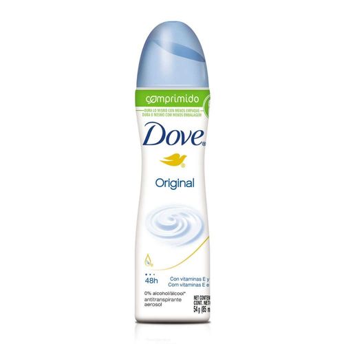 Desodorante Dove Comprimido Aerosol Original 54g