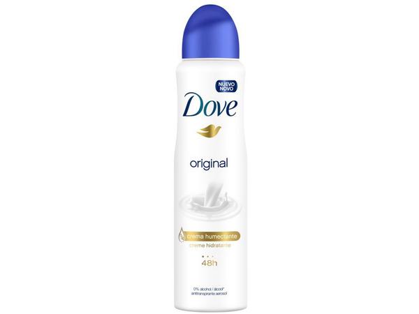 Desodorante Dove Original Aerosol - Antitranspirante Unissex 150ml