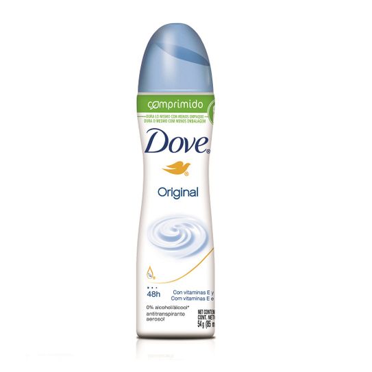 Desodorante Dove Original Aerossol Comprimido 54g