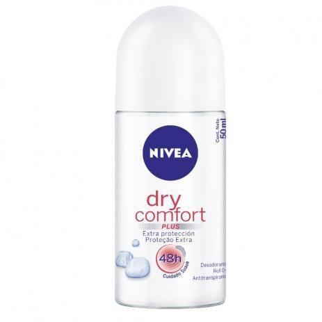 Desodorante Dry Comfort Plus Roll-on Nivea 50ml - 14 Unidades