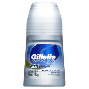 Desodorante Gillette Antitranspirante Roll On Power Rush 50ml
