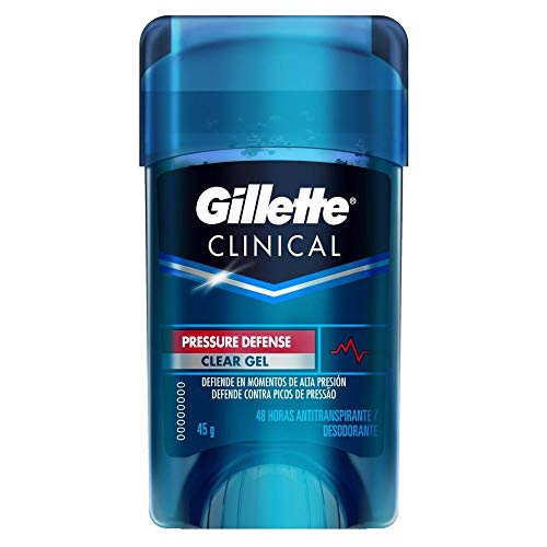 Desodorante Gillette Gel Antitranspirante Clinical Pressure Defense 45g