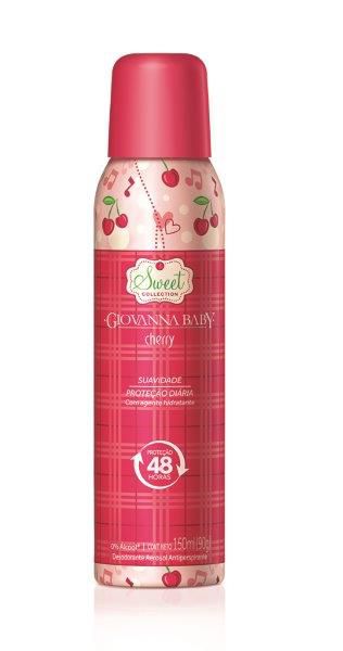 Desodorante Giovanna Baby Aerosol Cherry 150 Ml