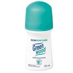 Desodorante Greenwood Roll-on Sem Perfume 55 Ml