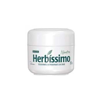 Desodorante Herbíssimo Creme Sem Perfume 55g